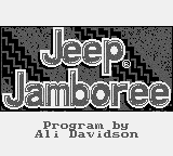 Jeep Jamboree - Off-Road Adventure Title Screen